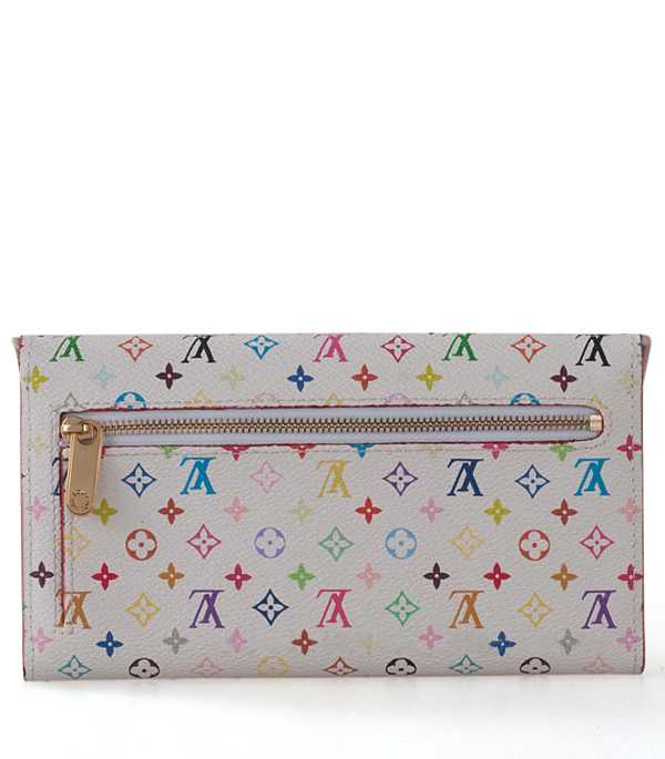 1:1 Copy Louis Vuitton Monogram Multicolore Eugenie Wallet M93737 Replica